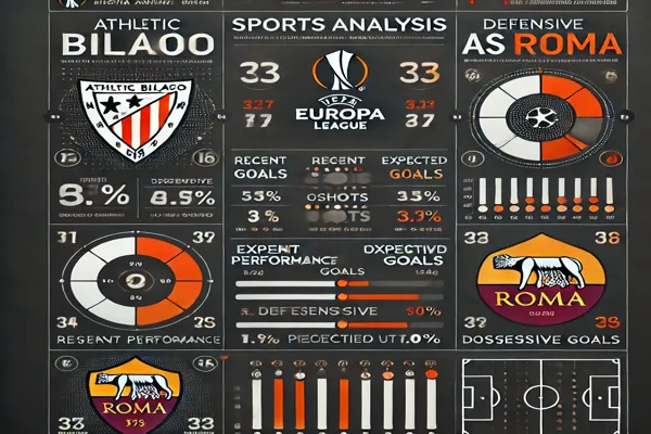 아틀레틱 빌바오 vs AS 로마 유로파리그 경기 중계 – 최근 성적, 예상 득점, 수비 및 공격력 비교, 승부 예측